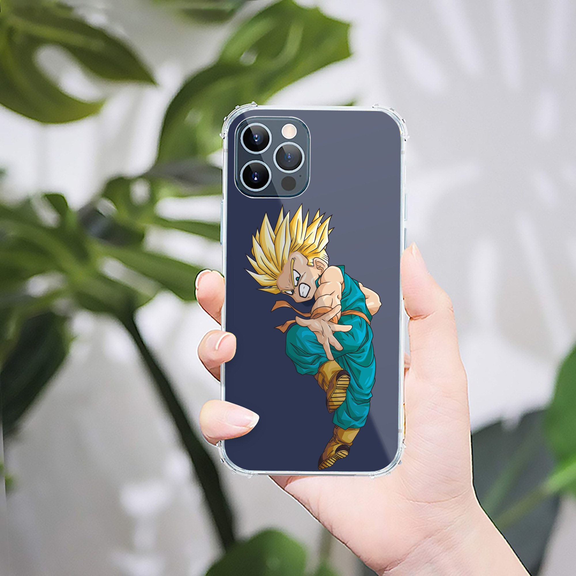 （画像用） ドラゴンボール DRAGON BALL 【iPhone 12シリーズ対応】透明スマホケース（クリアソフトケース）